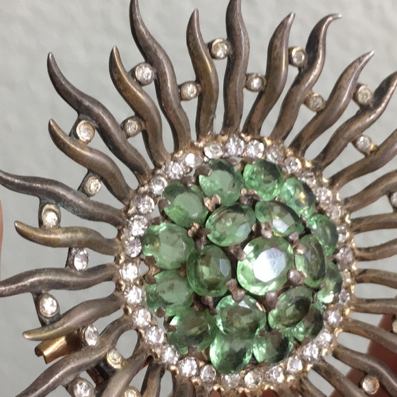 đź–¤SUPER RARE Alfred Philippe Sterling silver fur clip brooch - Picture 3 of 16